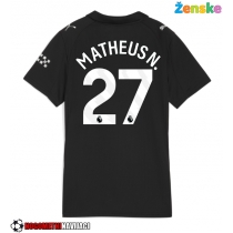 Ženske Nogometnih dresov Manchester City Matheus Nunes #27 Gostujoči 2025-26 Kratki rokavi